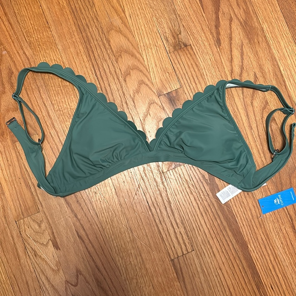 Brand new sage green triangle top from Cupshe